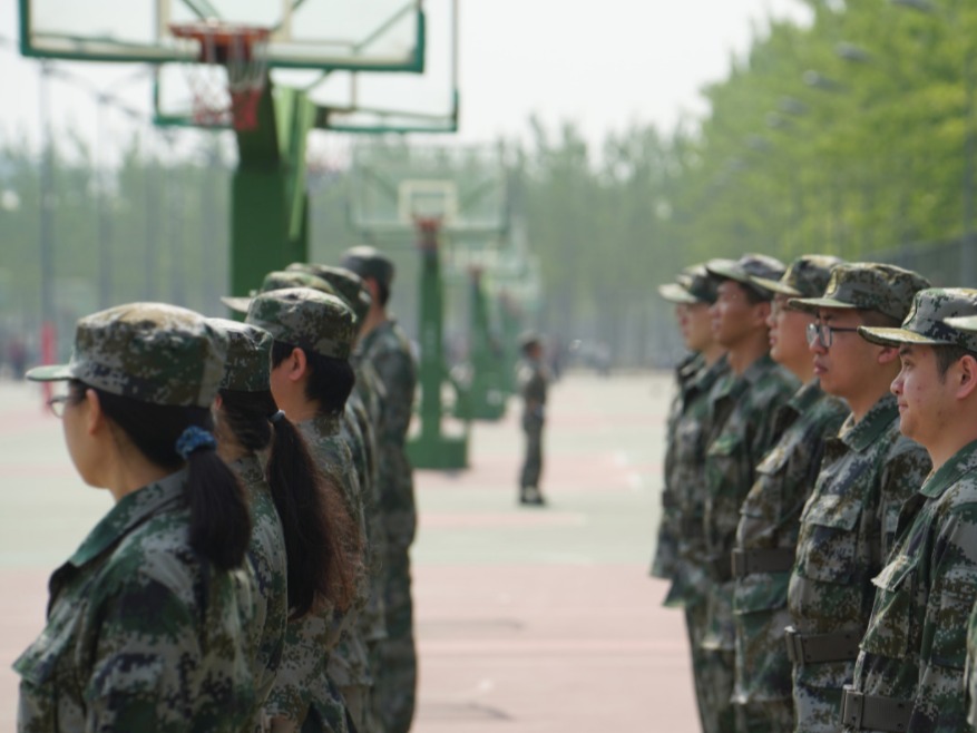 天津银行军训照片交付